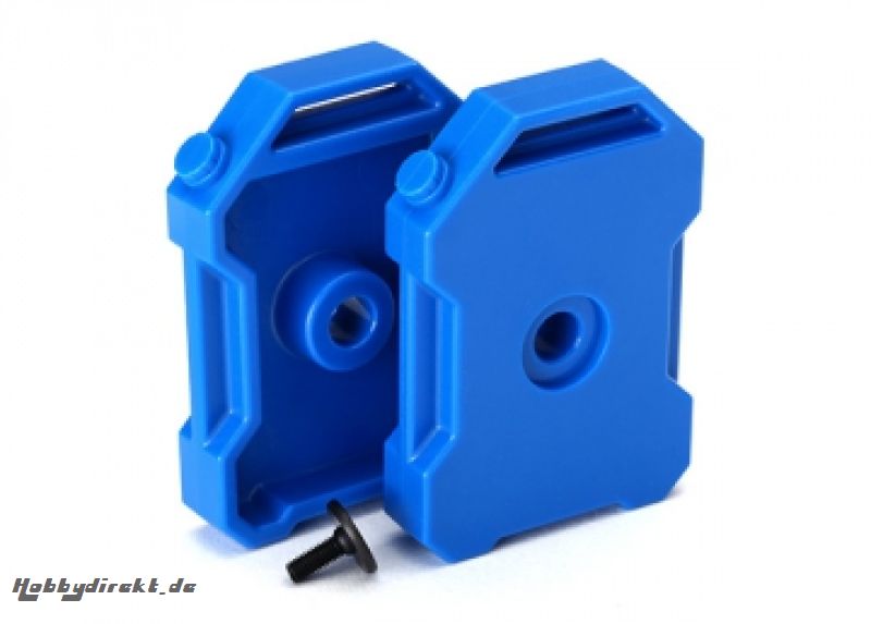 Fuel Canister Blue (2) TRX-4 Traxxas 8022R