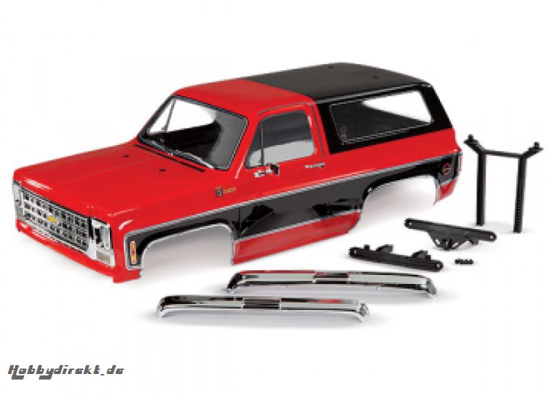 Body Chevy Blazer Red Complete Traxxas 8130R