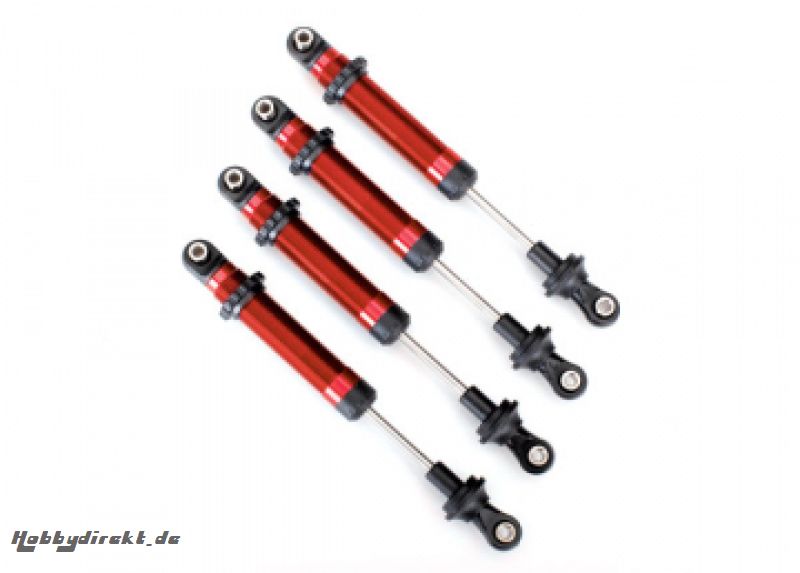 Shocks GTS Red (4) (Use with Lift Kit #8140R)  TRX-4 Traxxas 8160R