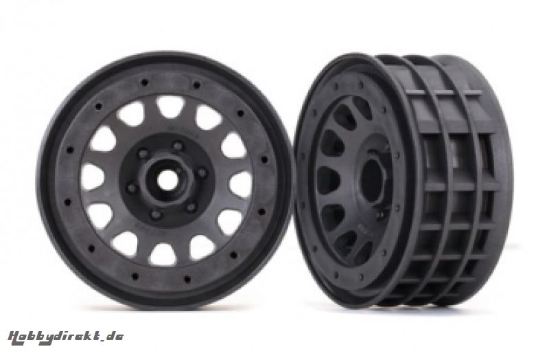 Wheels Method 105 Charcoal Grey 2.2 (2) Traxxas 8171A