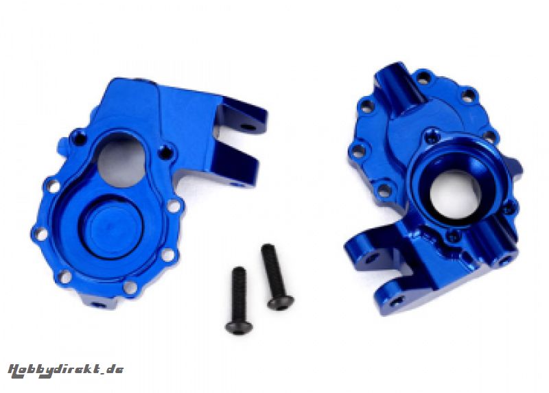 Portal Housing Inner Front Alu Blue Left/Right (2)  TRX-4/6 Traxxas 8252X