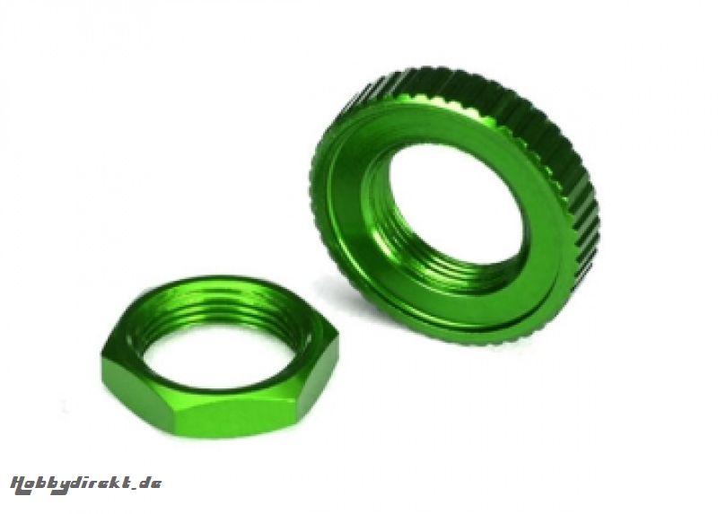 Servo Saver Nut Alu Green 4-Tec Traxxas 8345G