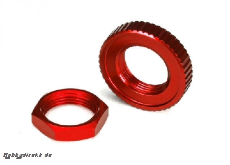 Servo Saver Nut Alu Red 4-Tec Traxxas 8345R