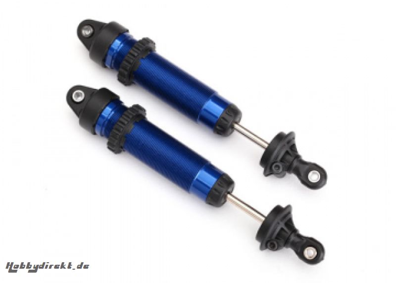 Shocks GTR 134mm Alu Blue (Threaded) (2) Traxxas 8450X