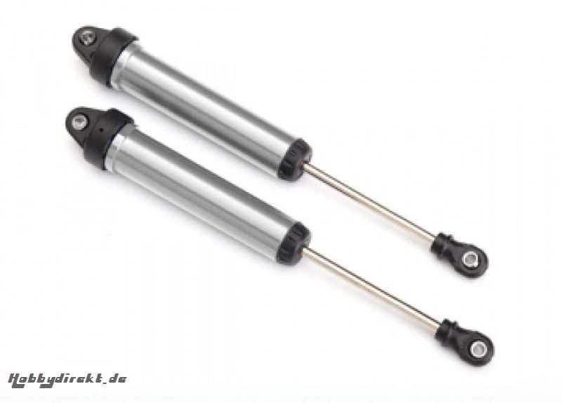 Shocks GTR 160mm Alu Silver (No Threads) (2) Traxxas 8461