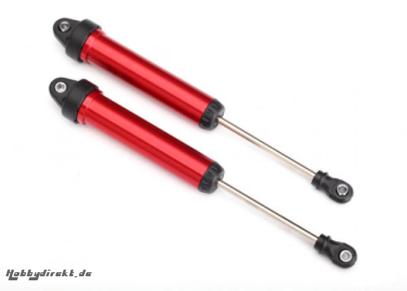 Shocks GTR 160mm Alu Red (No Threads) (2) Traxxas 8461R