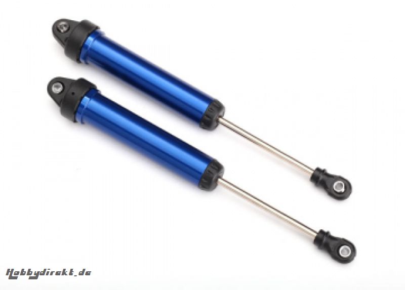 Shocks GTR 160mm Alu Blue (No Threads) (2) Traxxas 8461X