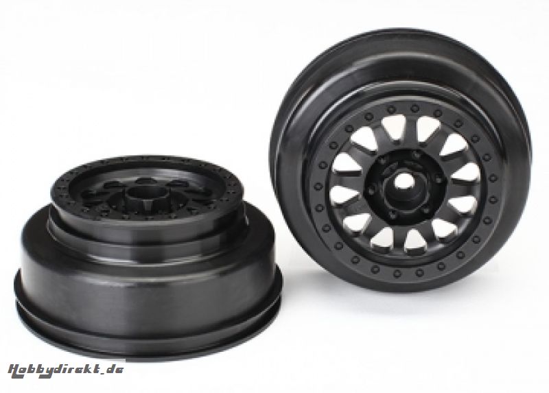 Räder 2.2 vorne - ribbed 2.2 auf Trace Traxxas 298471