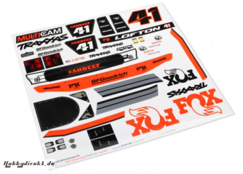 Decals Unlimited Desert Racer Fox Edition Traxxas 8515