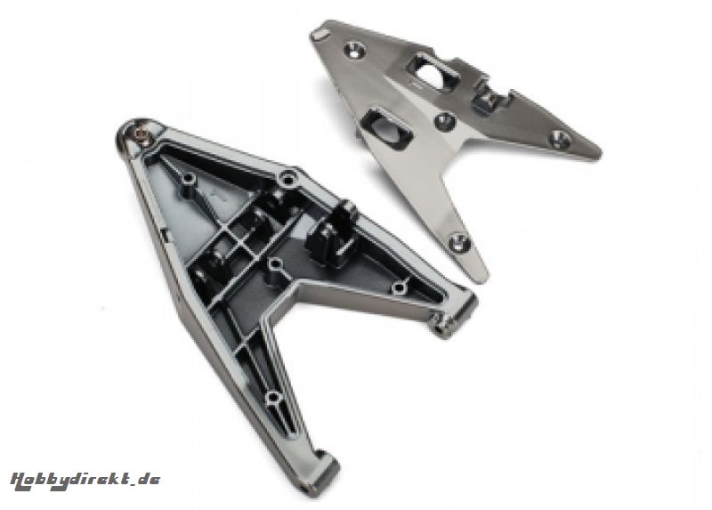 Suspension Arm Lower Left Satin Chrome (2)  UDR Traxxas 8533X