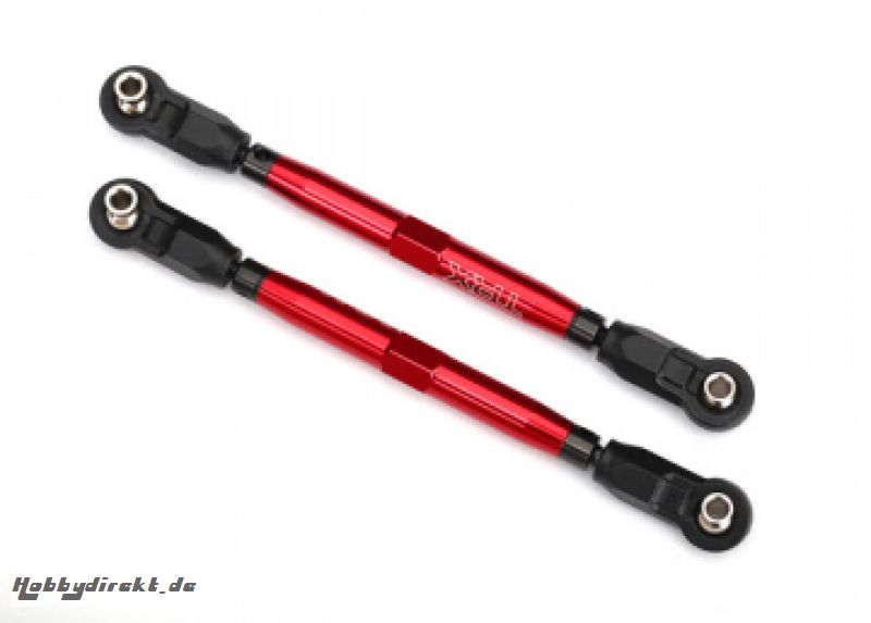 Toe Links Front Complete Alu Red with Wrench (2) UDR Traxxas 8547R