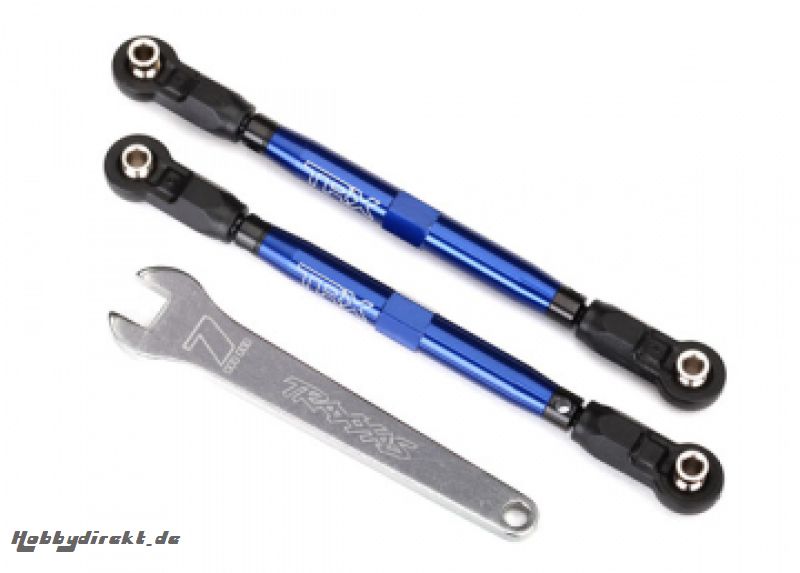 Toe Links Front Complete Alu Blue with Wrench (2) UDR Traxxas 8547X