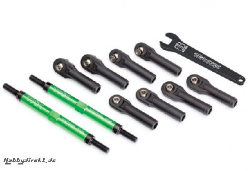 Toe Link 144mm Alu Green (with Wrench) (2)  E-Revo 2 Traxxas 8638G