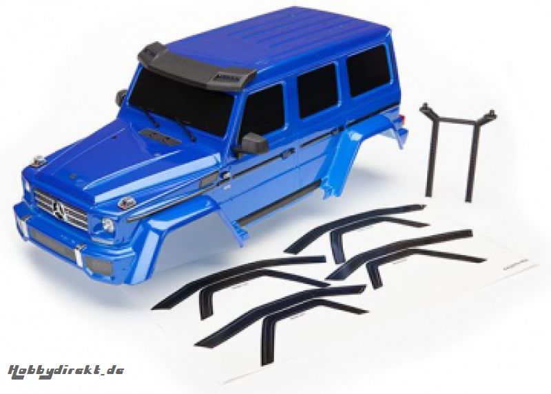 Body Mercedes G500 TRX-4 Complete Blue Traxxas 8811X