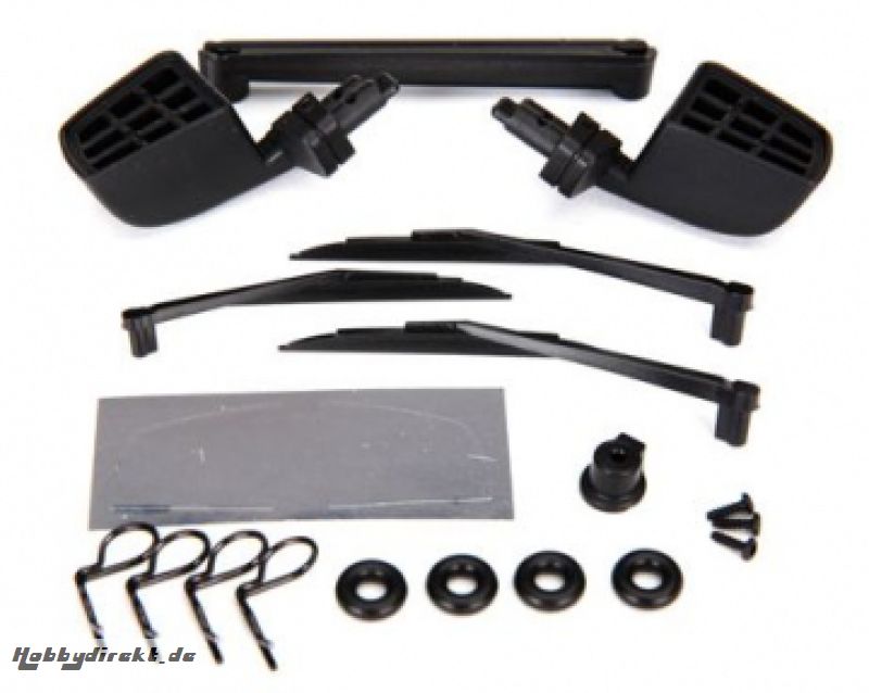 Side Mirrors & Windshield Wipers Mercedes G500 / G 63 Traxxas 8817