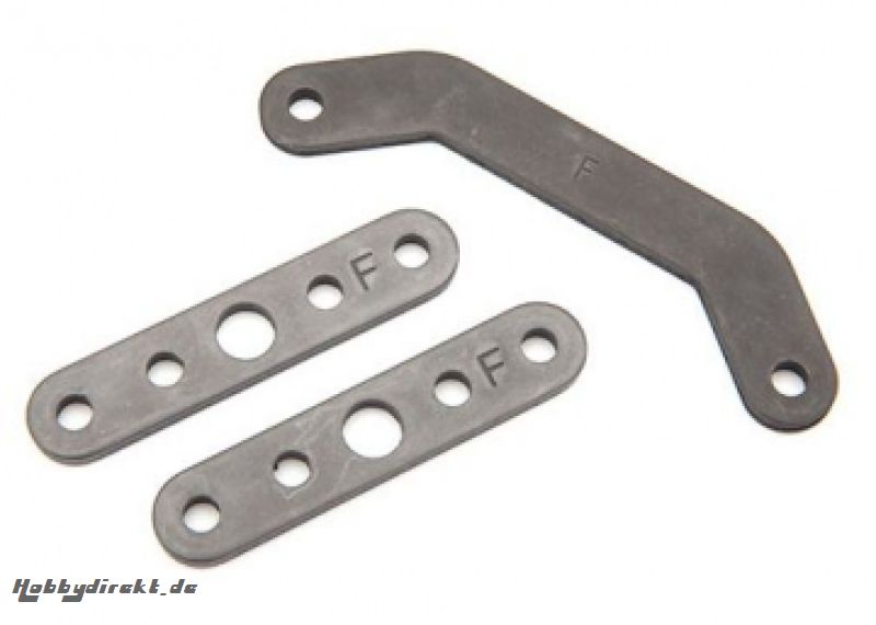 Bulkhead Tie Bar Front Set Maxx Traxxas 8926