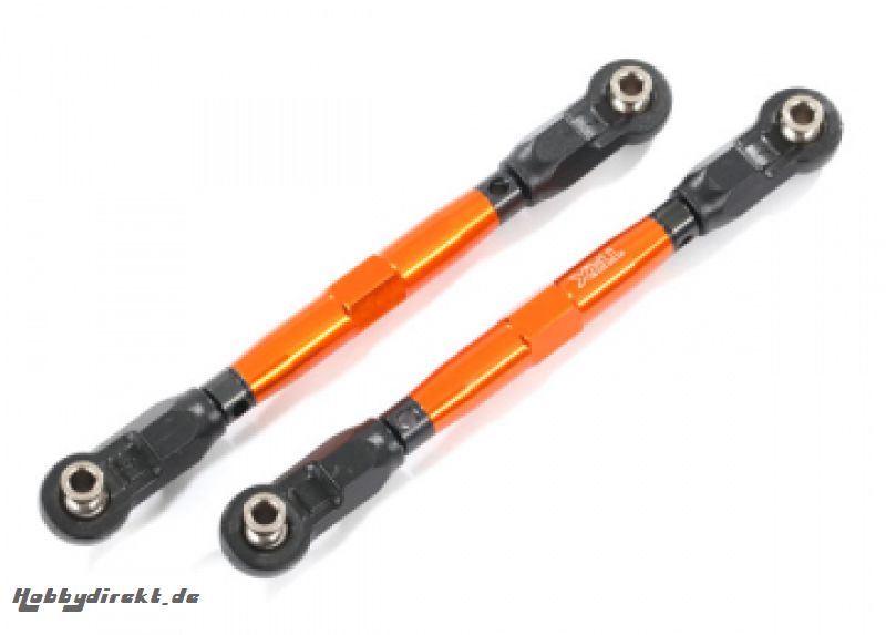 Toe Links Front Adjustable Alu Orange w/ Wrench (2) Maxx Traxxas 8948A