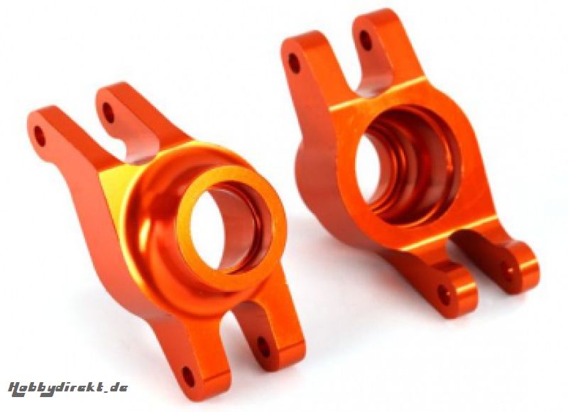 Stub Axle Carriers Rear Alu Orange (Pair) Maxx Traxxas 8952A