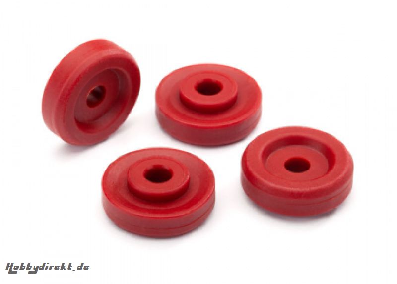 Wheel Washers Red (4) Maxx Traxxas 8957R