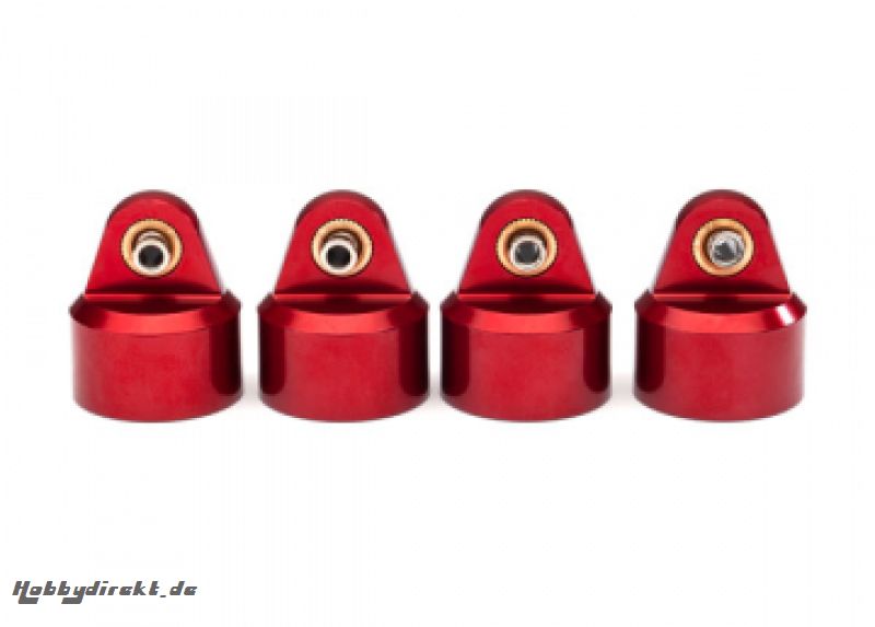 Shock Caps Alu Red GT-Maxx (4) Traxxas 8964R