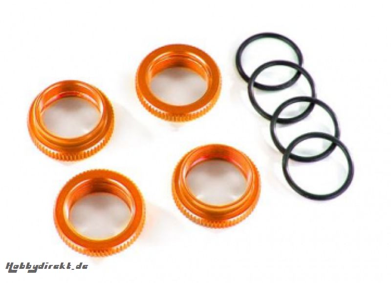 Spring Adjuster Alu Orange GT-Maxx (4) Traxxas 8968A