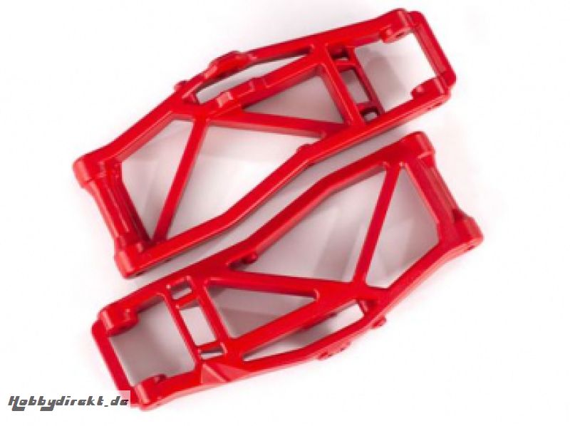 Suspension Arms Lower F/R Red (Pair) Maxx WideMaxx Traxxas 8999R