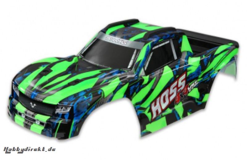 Body Hoss 4x4 Green Traxxas 9011G