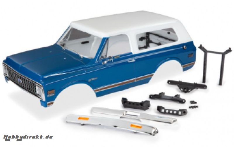 Body Chevy Blazer 72 Blue/White Complete Traxxas 9111X