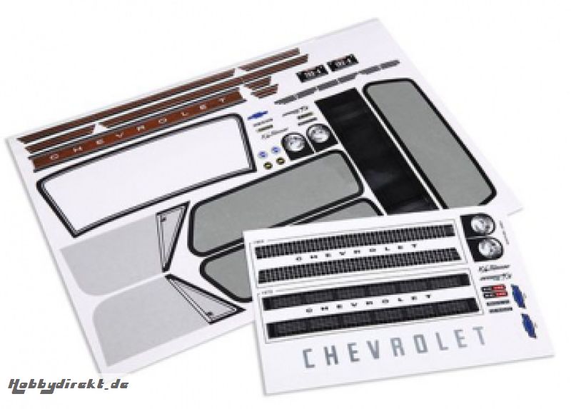 Decal Sheet Blazer Â´69 and Â´72 Traxxas 9113