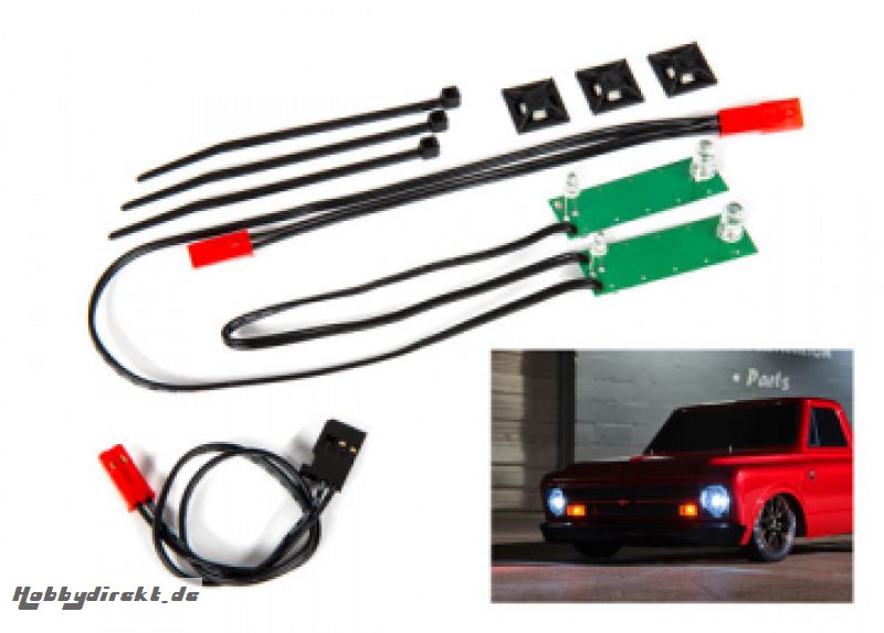 LED Lights Front Set White  Chevrolet C10 Traxxas 9496