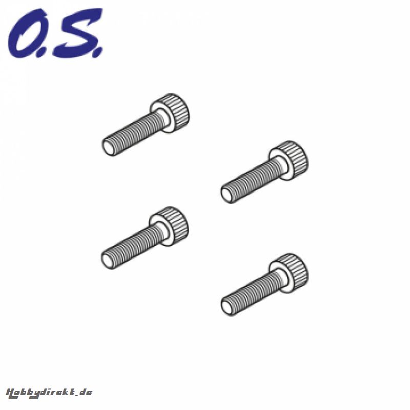 OS Cap Screw M3 x 12 (10pcs)