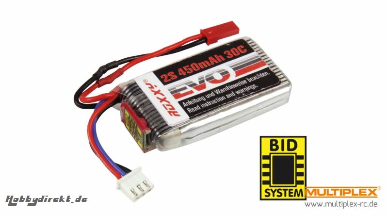 ROXXY EVO LiPo 2 - 450B 30C m Multiplex 1-00016