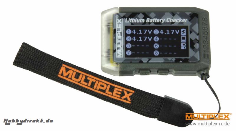 ROXXY Lithium Battery Checker Multiplex 1-00957