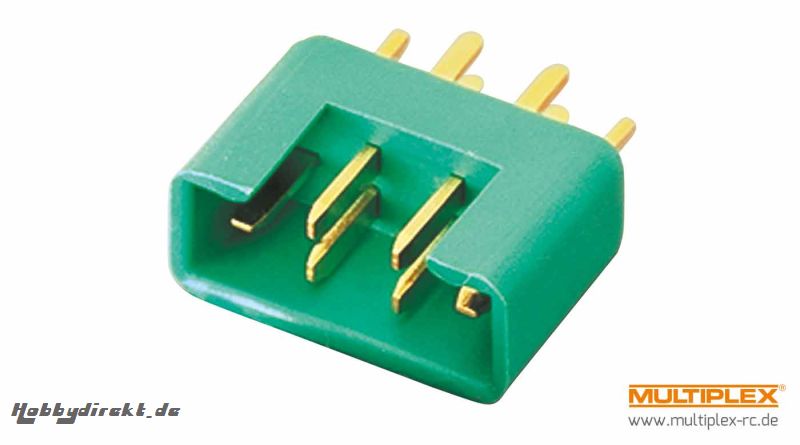 MPX-Stecker M6-50, 3 Stück Made in Germany Multiplex 1-01219