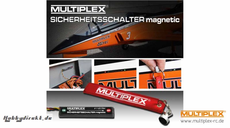 Sicherheitsschalter magnetic Multiplex 1-01784