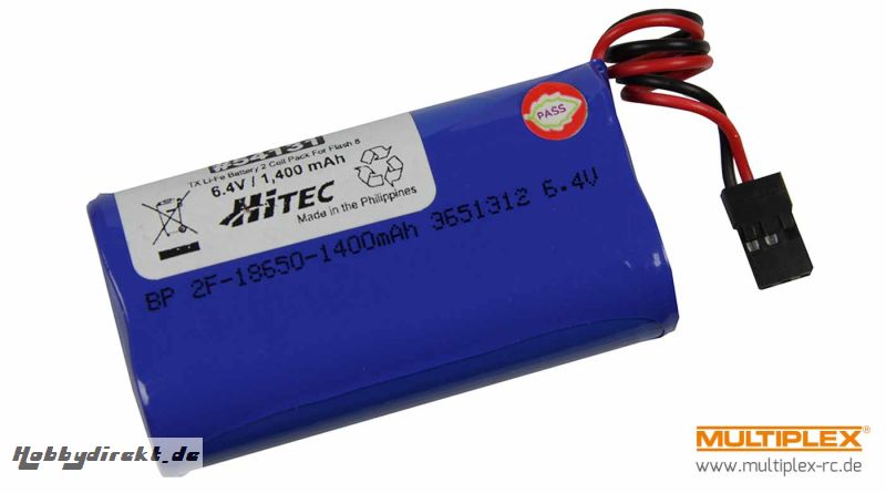 Akku Flash 8  LiFe 1400mAh 6, Hitec 115122