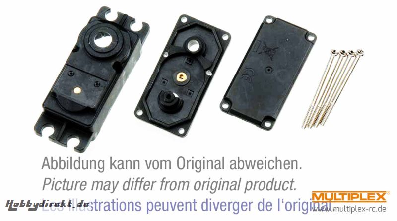 Servo-Gehäuse-Set HS-HS-5735MG ohne Alu-Kühlkörper Hitec 119406