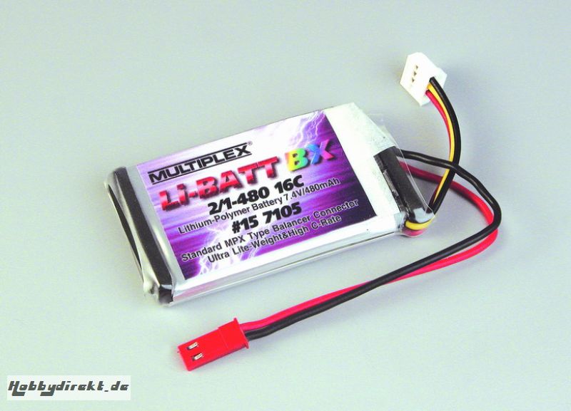 Li-BATT SH BX 2/1-480 Multiplex 157105