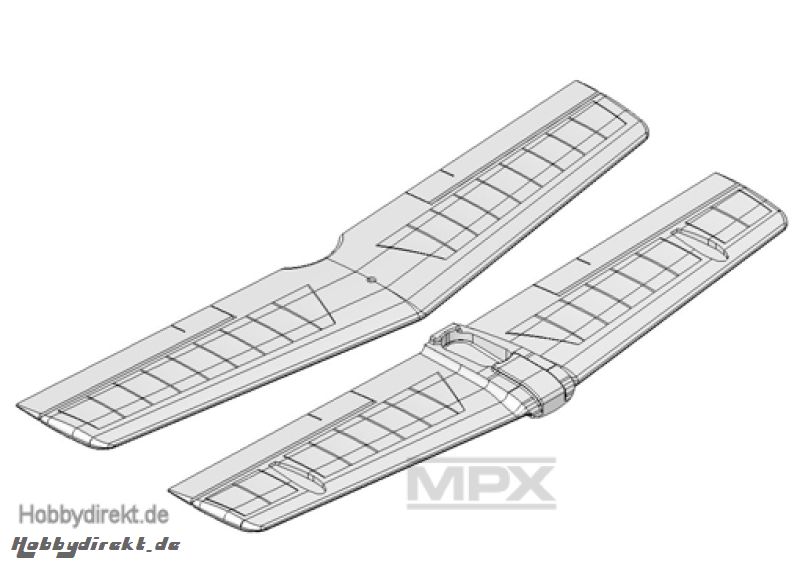 Tragflächen Gemini Multiplex 224217