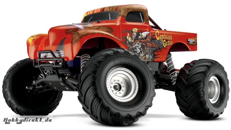 RTR CAPTAINs curse 2WD elec.Monstert. X Traxxas 293600