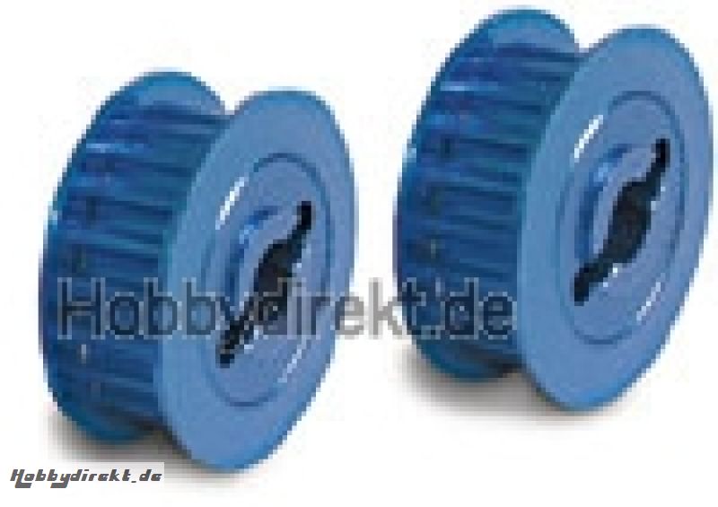 Pulley mit Flansch Alu  15Z. Multiplex 297395