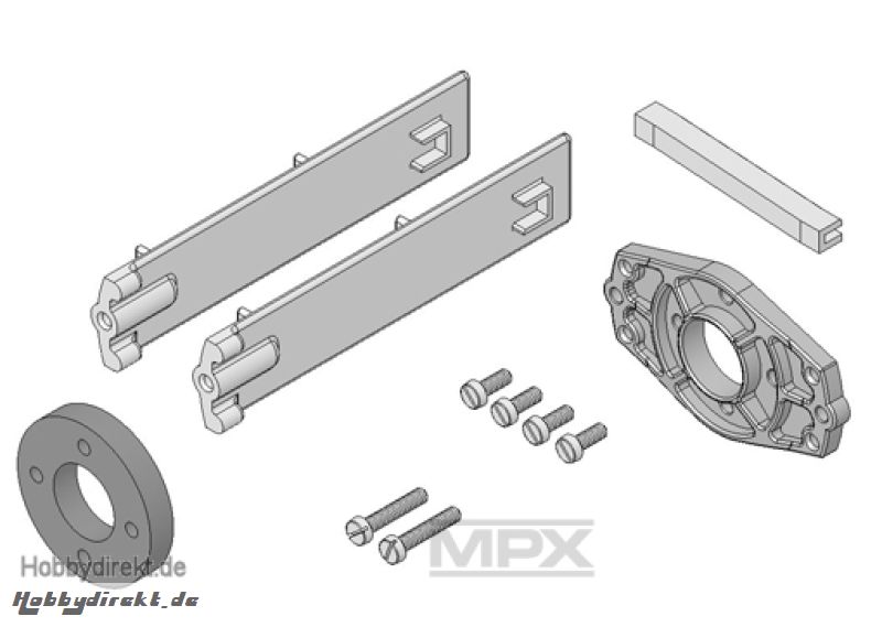 Motorträger incl. Schrauben AcroMaster Multiplex 332686