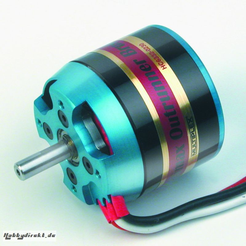 Aussenläufer E-Motor Himax C 6332-0230 m. Zubehör Multiplex 333061