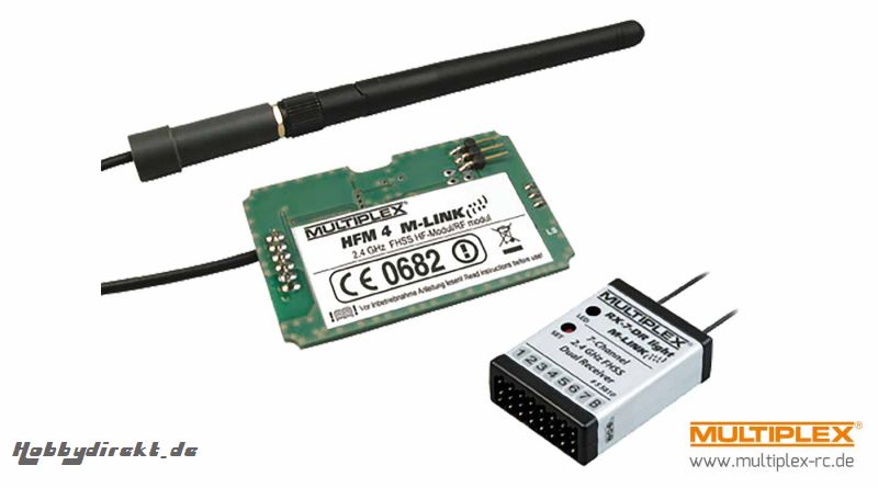 Combo HFM4 M-LINK mit RX-7-DRlight M-LINK Multiplex 45653 Royal Evo