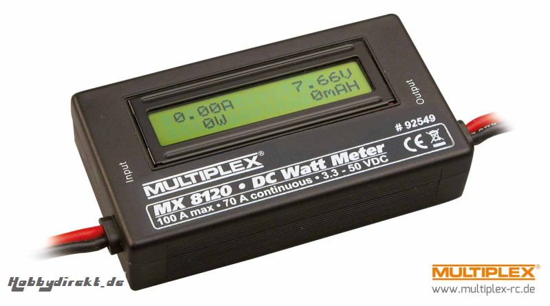 Watt-Meter MX 8120 Multiplex 92549