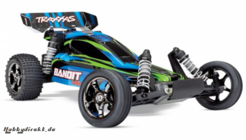 Bandit VXL 2WD 1/10 RTR TQi TSM Blue - w/o Batt /Charg* Disc Traxxas 24076-4BLUE