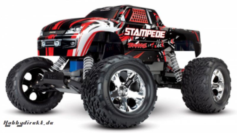 Stampede 2WD 1/10 RTR TQ Red-X with Batt/Charger Traxxas 36054-1-REDX