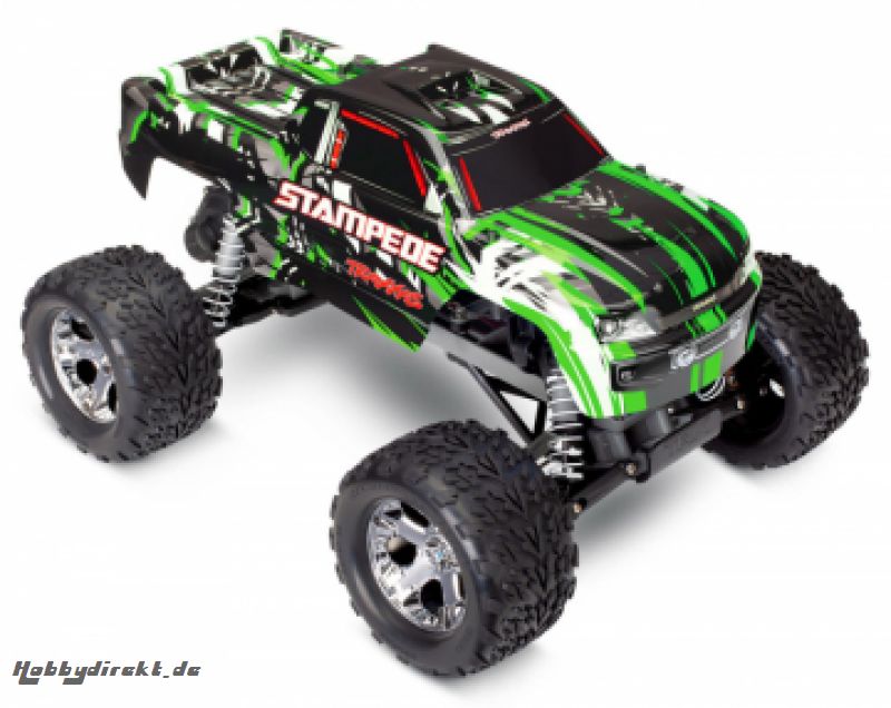 Stampede 2WD 1/10 RTR TQ Green w/o Batt & Charger Traxxas 36054-4GRN