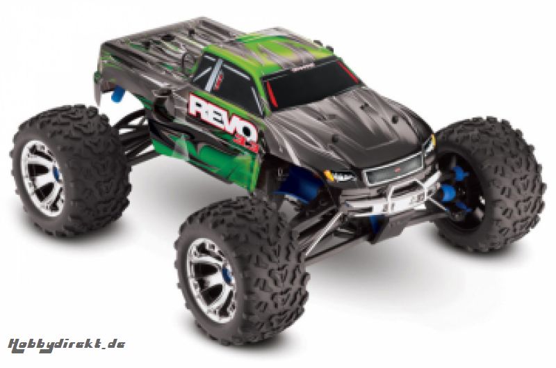 Revo 3.3 4WD Nitro TQi TSM, Telemetry Green Traxxas 53097-3GRN