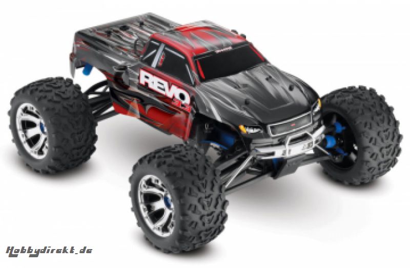 Revo 3.3 4WD Nitro TQi TSM, Telemetry Red Traxxas 53097-3RED